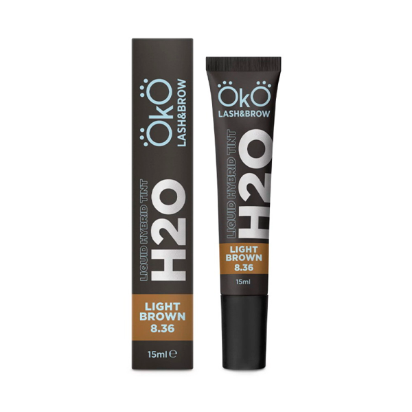 Фарба для брів і вій OKO Liquid Hybrid Tint H20 8.36 Light Brown Фарба для брів і вій OKO Liquid Hybrid Tint H20 8.36 Light Brown, купити в інтернет-магазині Beauty Home з доставкою