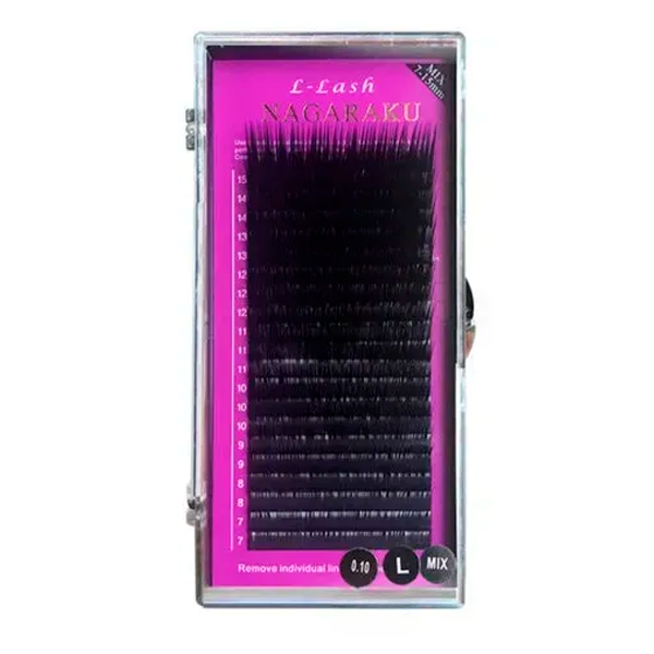 Вії Nagaraku вигин L 0,10 (7 мм), купити в інтернет-магазині Beauty Home з доставкою
