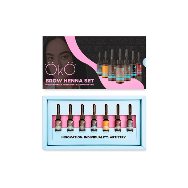 Око Набір хни для брів Power Powder 5г, купити в інтернет-магазині Beauty Home з доставкою