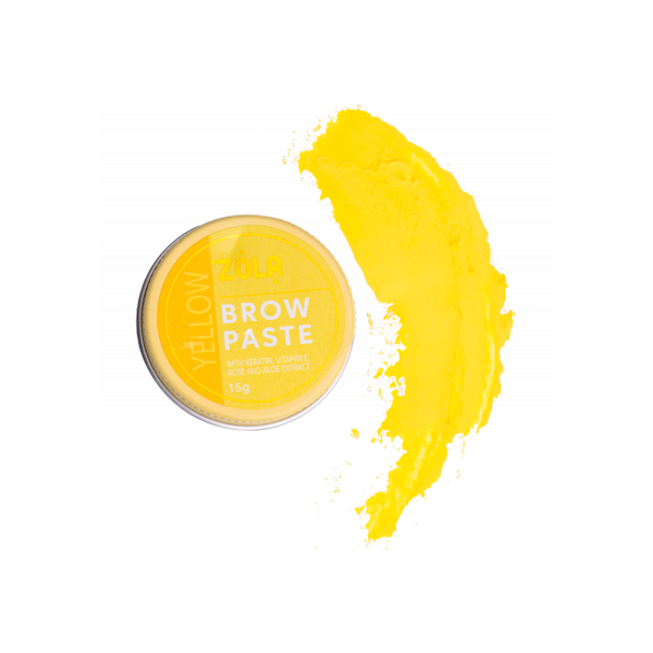 Brow paste жовта Zola, купити в інтернет-магазині Beauty Home з доставкою