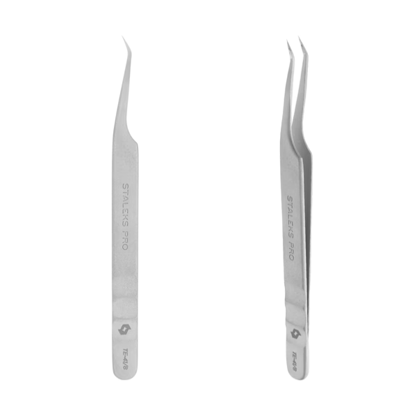 Staleks Пінцет професійний для вій EXPERT 41 TYPE 8, купити в інтернет-магазині Beauty Home з доставкою