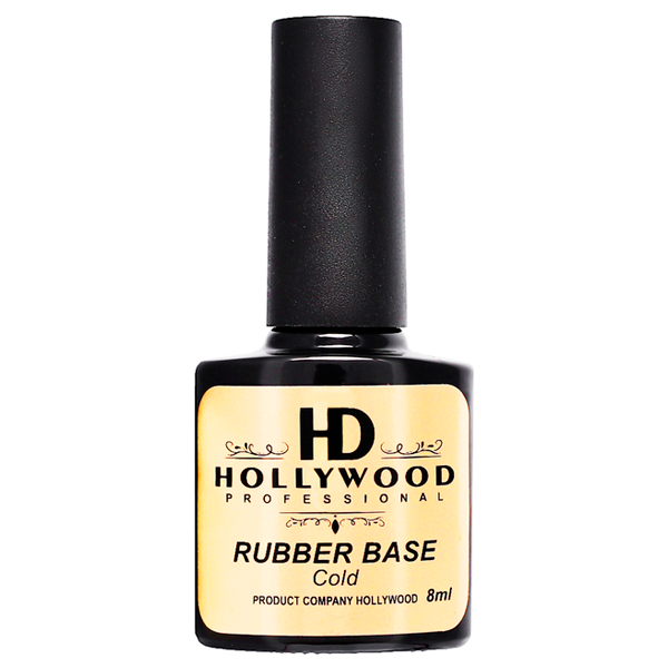 База каучукова Холодна Rubber Base Cold HD Hollywood 8 мл, купити в інтернет-магазині Beauty Home з доставкою