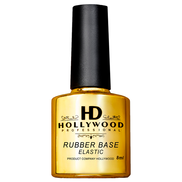 База RUBBER BASE ELASTIC каучукова HD Hollywood 8 мл, купити в інтернет-магазині Beauty Home з доставкою