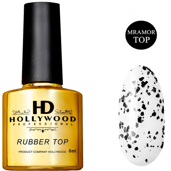 Топ каучуковий HD Hollywood Top Rubber Mramor 8 мл, купити в інтернет-магазині Beauty Home з доставкою