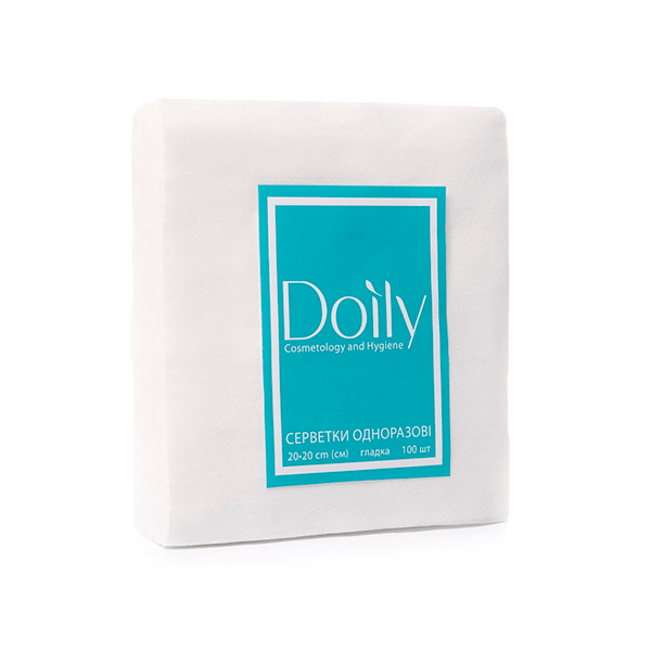 Серветки в пачці Doily® 20х20 см, купити в інтернет-магазині Beauty Home з доставкою