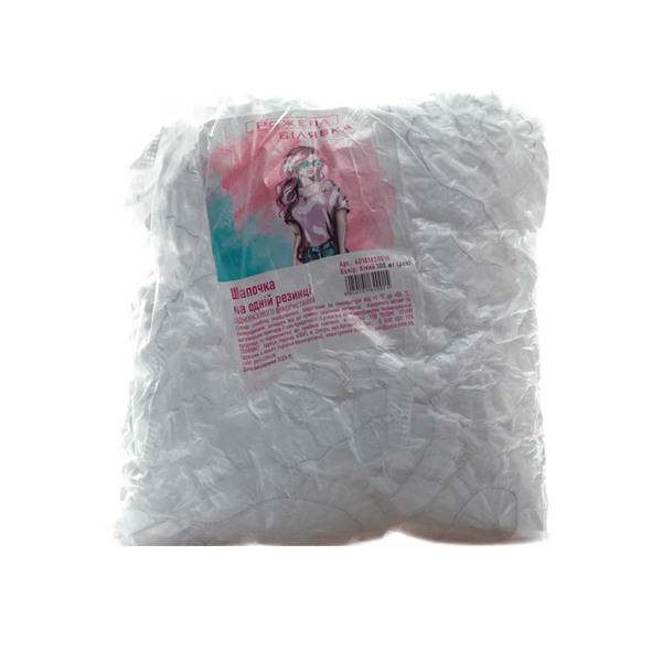 Шапочка на одній резинці «Рожева Білявка», купити в інтернет-магазині Beauty Home з доставкою