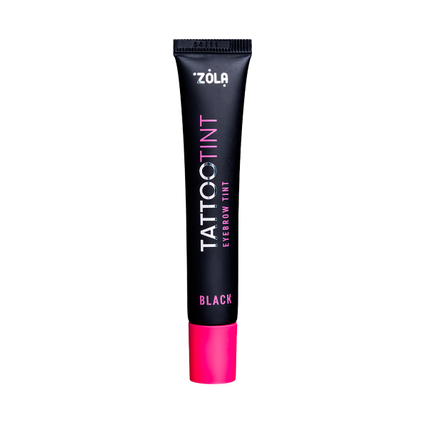ZOLA Фарба для брів і вій TATTOO TINT Black ZOLA Фарба для брів і вій TATTOO TINT Black, купити в інтернет-магазині Beauty Home з доставкою