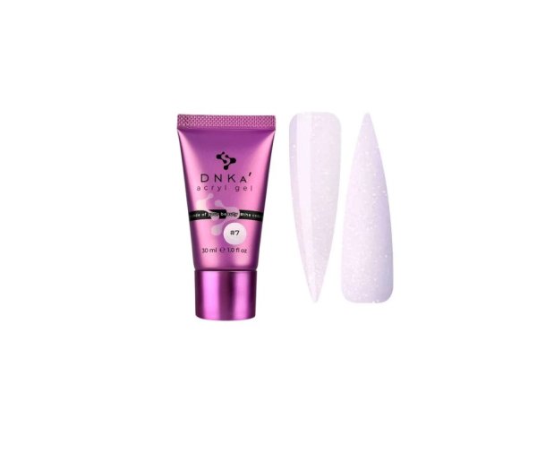 Акрил-гель DNKa Acryl Gel 0007 Elixir рожевий із шимером. (tube),30 мл Акрил-гель (tube),30 мл