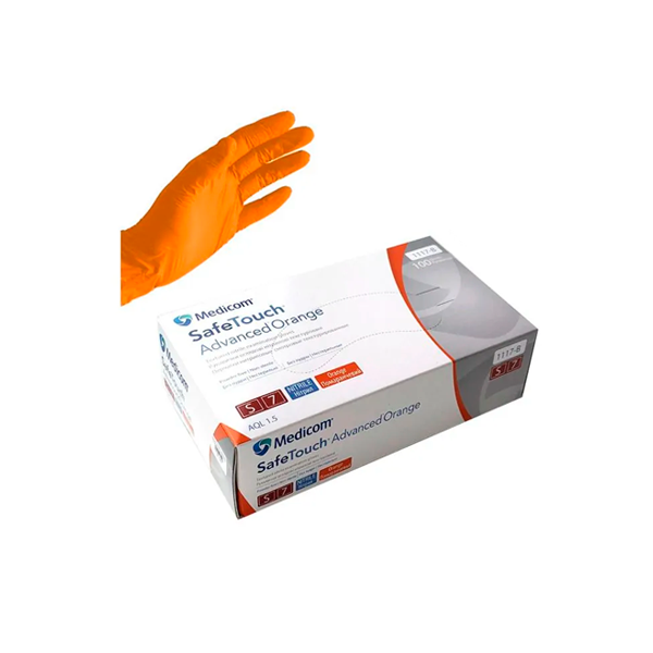 Рукавички нітрилові оранжеві 5,0г, розмір S, без тальку Medicom 1117 Рукавички нітрилові оранжеві 5,0г, розмір S, без тальку Medicom 1117, купити в інтернет-магазині Beauty Home з доставкою