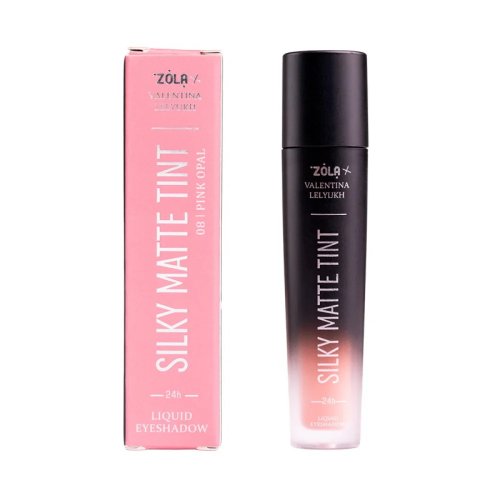 Рідкі тіні для повік Silky Matte Tint Zola x Valentina Lelyukh 08 Pink Opal