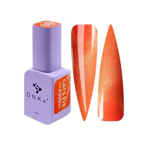 DNKa Gel Polish, 12 ml Cat Eye 80`s #0001