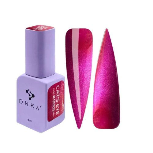 DNKa Gel Polish, 12 ml Cat Eye 80`s #0005
