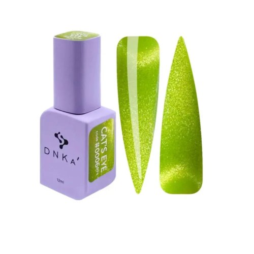 DNKa Gel Polish, 12 ml Cat Eye 80`s #0006