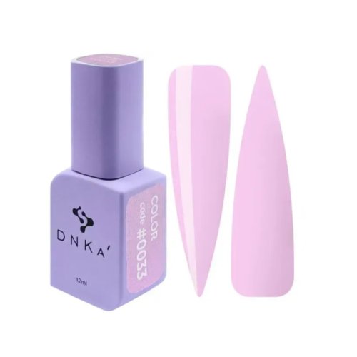 DNKa Gel Polish, 12 ml Color #0033, Попіл троянди