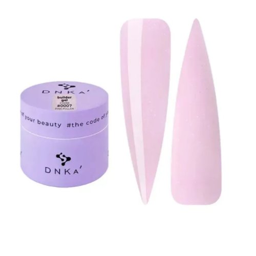 DNKa Builder Gel DNK, 15 ml #0007 Pink Pollen