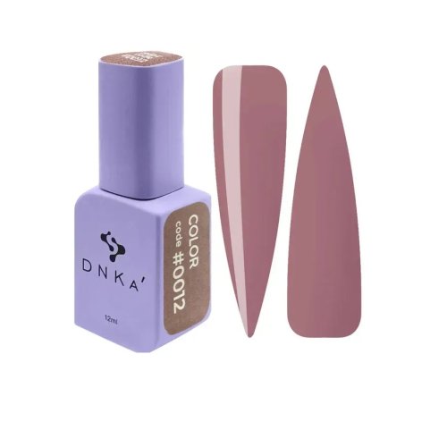 DNKa Gel Polish, 12 ml Color #0012 Бежево-коричневий