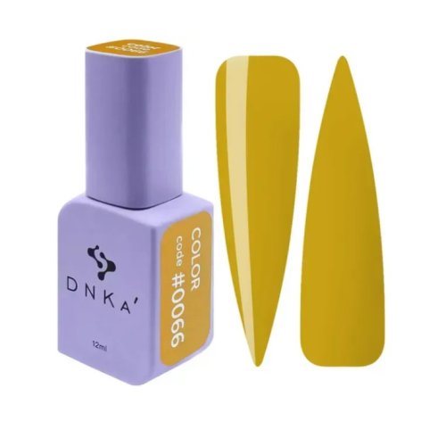 DNKa Gel Polish, 12 ml Color #0066, Гірчичний