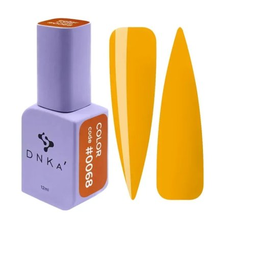 DNKa Gel Polish, 12 ml Color #0068, Апельсиновий