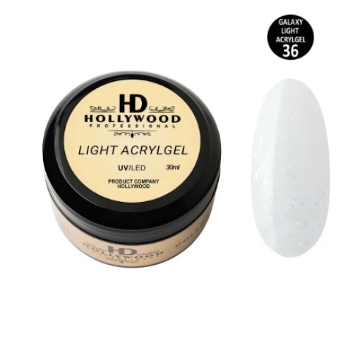 Рідкий акригель Light Acrygel 36 HD Hollywood 30 мл.