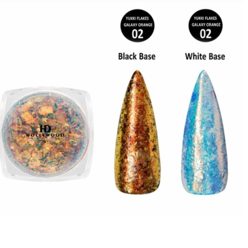 Пластівці Юкі 02 GALAXY Orange 1.0гр HD Hollywood
