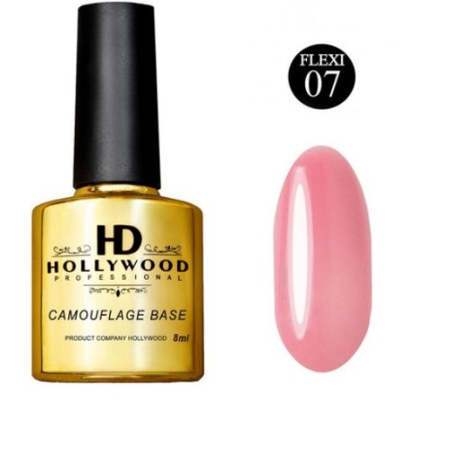 Камуфляжна база HD Hollywood Camouflage FLEXI Base 07 Рожевий 8 мл