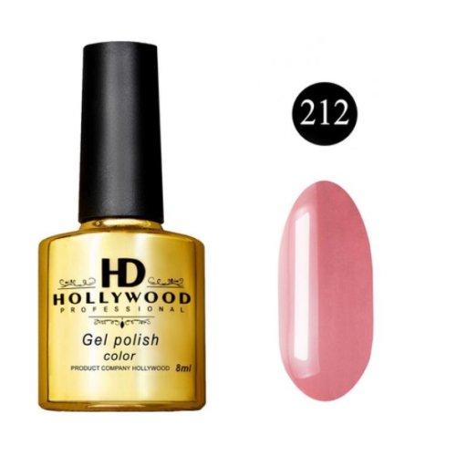 Гель-лак 212 Теракотовий Пастельний HD Hollywood 8 ml Гель-лак 212 Теракотовий Пастельний HD Hollywood 8 ml