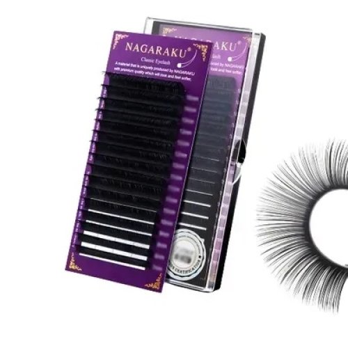 Nagaraku Вії Окремі довжини 14 mm D (0.07)
