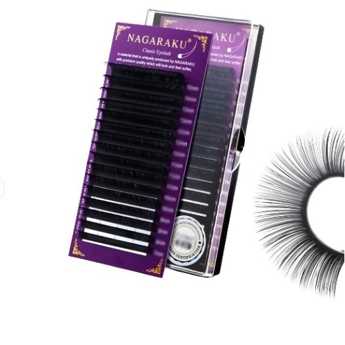 Nagaraku Вії Окремі довжини 0.07 C (16 мм)