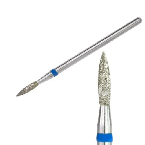 Фреза діамантова полум'я гостре Сине Stalekas FA11B023/8 (2,3 *8)