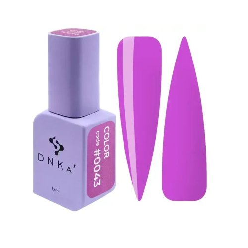 DNKa Gel Polish, 12 ml Color #0043 Лавандовий