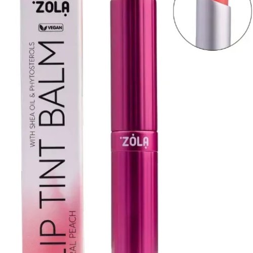 ZOLA Відтінковий бальзам для губ Lip Tint Balm (02 Peach Natural) ZOLA Відтінковий бальзам для губ Lip Tint Balm (02 Peach Natural)