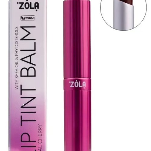 ZOLA Відтінковий бальзам для губ Lip Tint Balm (03 Cherry Natural)