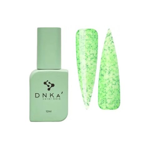 DNKа Cover Base, 12ml, #0069 Relax DNKа Cover Base, 12ml, #0069 Relax Яскраво-салатова база з багатокутниками