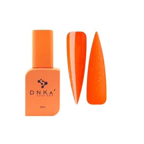 DNKа Cover Base, 12ml, #0081 Citrus Неоновий помаранчевий з поталлю