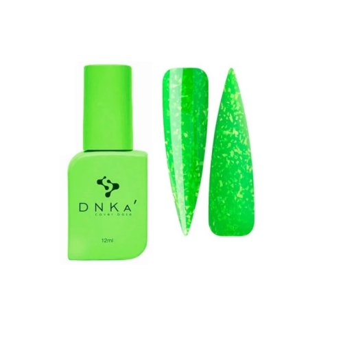 DNKа Cover Base, 12ml, #0082 Tropics Неоновий салатовий з поталлю