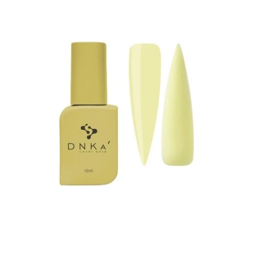 DNKа Cover Base, 12ml, #0022 Naive Пастельний, ніжно-жовтий