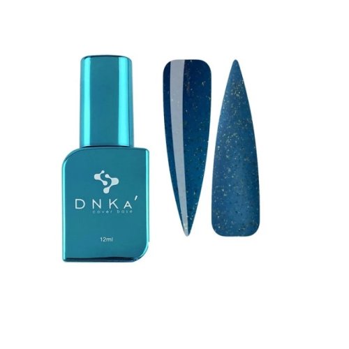 DNKa Cover Base, 12 ml #0064 Aquamarine Аквамарин синьо-зелений з золтою поталлю DNKa Cover Base, 12 ml #0064 Aquamarine Аквамарин синьо-зелений з золтою поталлю