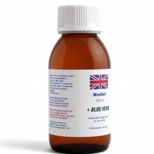 Ремувер кислотний для педикюру BioGel + Aloe Vera 120 мл
