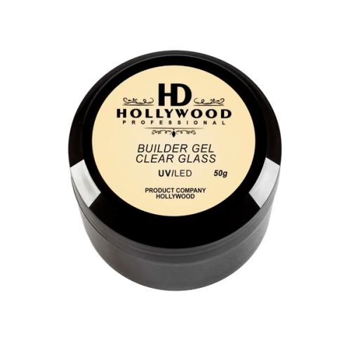 Гель конструюючий HD Hollywood Builder Gel Clear 50 ml