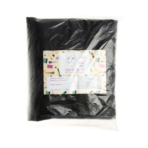 Чохол на кушетку універсальний Panni Mlada™ 0,8х2,1 м (1 шт/пач) зі спанбонду 45 г/м2 Колір: чорний