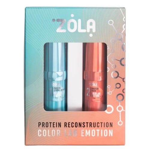 ZOLA EMOTION COLOR LAB Набір для ламінування BROW&LASH PROTEIN RECONSTRUCTION SYSTEM