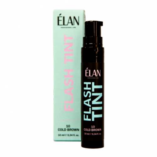 Elan Фарба для брів та вій оклюзивна система Flash Tint 10 Cold Brown