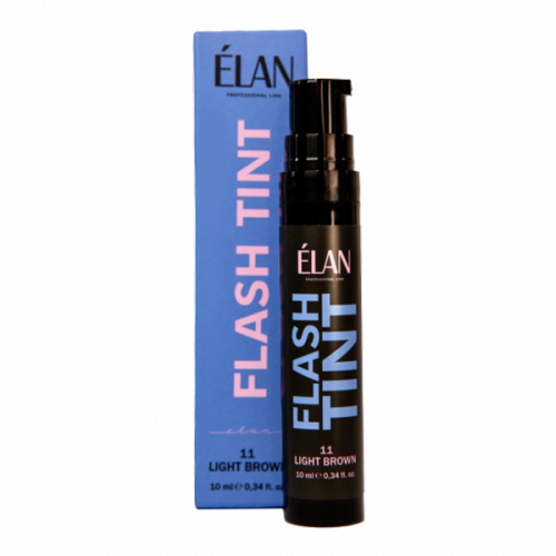 Elan Фарба для брів та вій оклюзивна система Flash Tint Light Brown 11