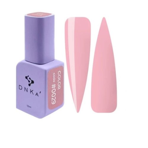 Гель лак DNKa, 12 ml Color #0029 - Рожевий