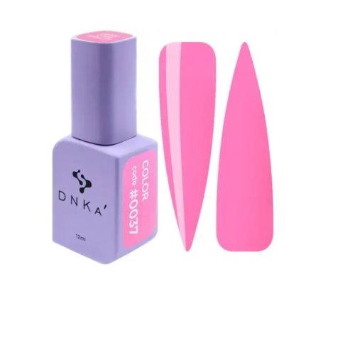 Гель лак DNKa, 12 ml Color #0037 - Ягідно - рожевий