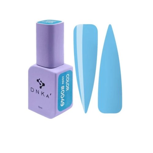 Гель лак DNKa,, 12 ml Color #0049 - Блакитний