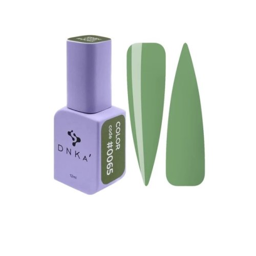 Гель лак DNKa, 12 ml Color #0065 - Зелене зілля