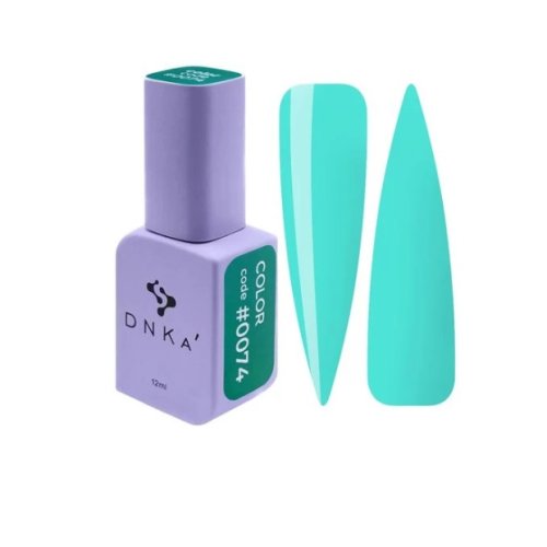Гель лак DNKa, 12 ml Color #0074 - Аквамарин