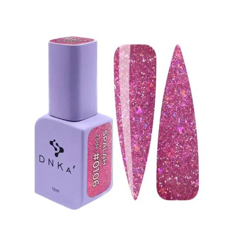 Гель лак DNKa, 12 ml Color #0106 Spalah (світловідбивний)