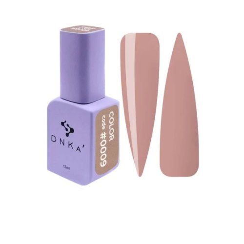 Гель лак DNKa, 12 ml Color #0009 - Кава з молоком